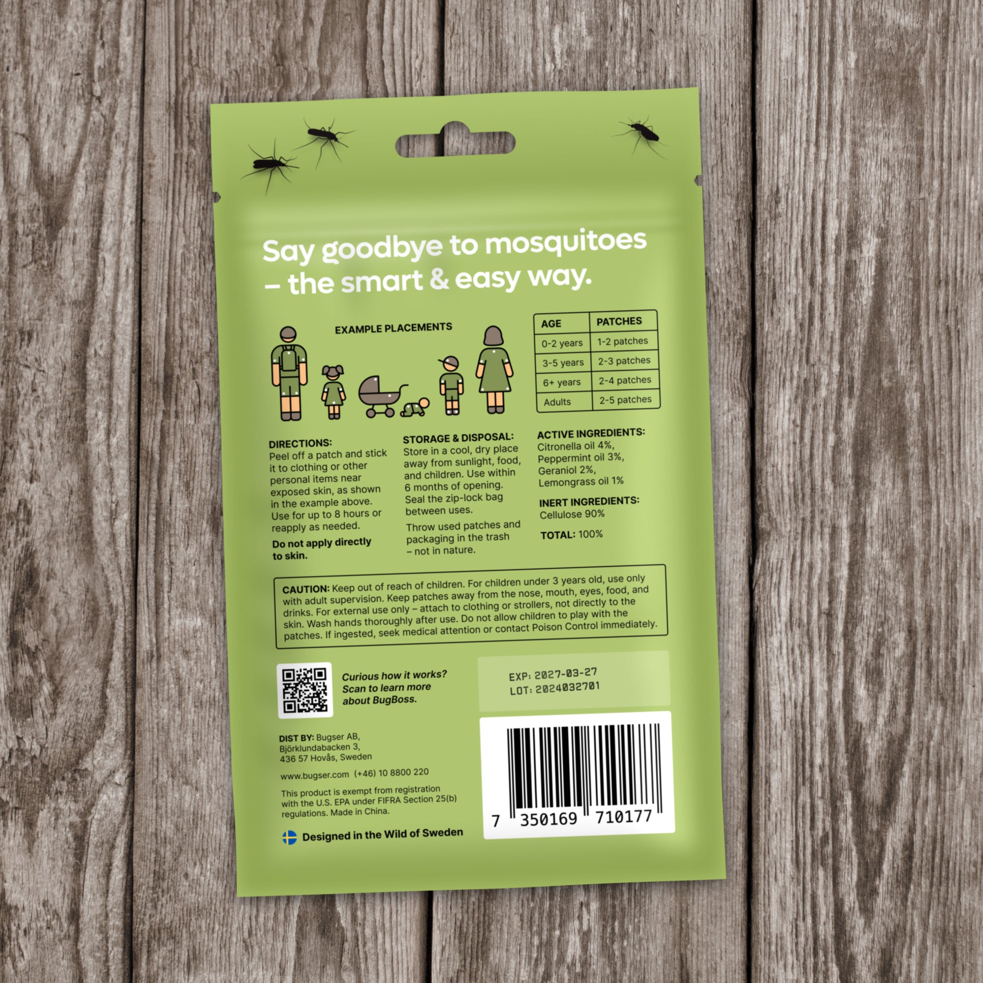 Mosquito Patches - Sports