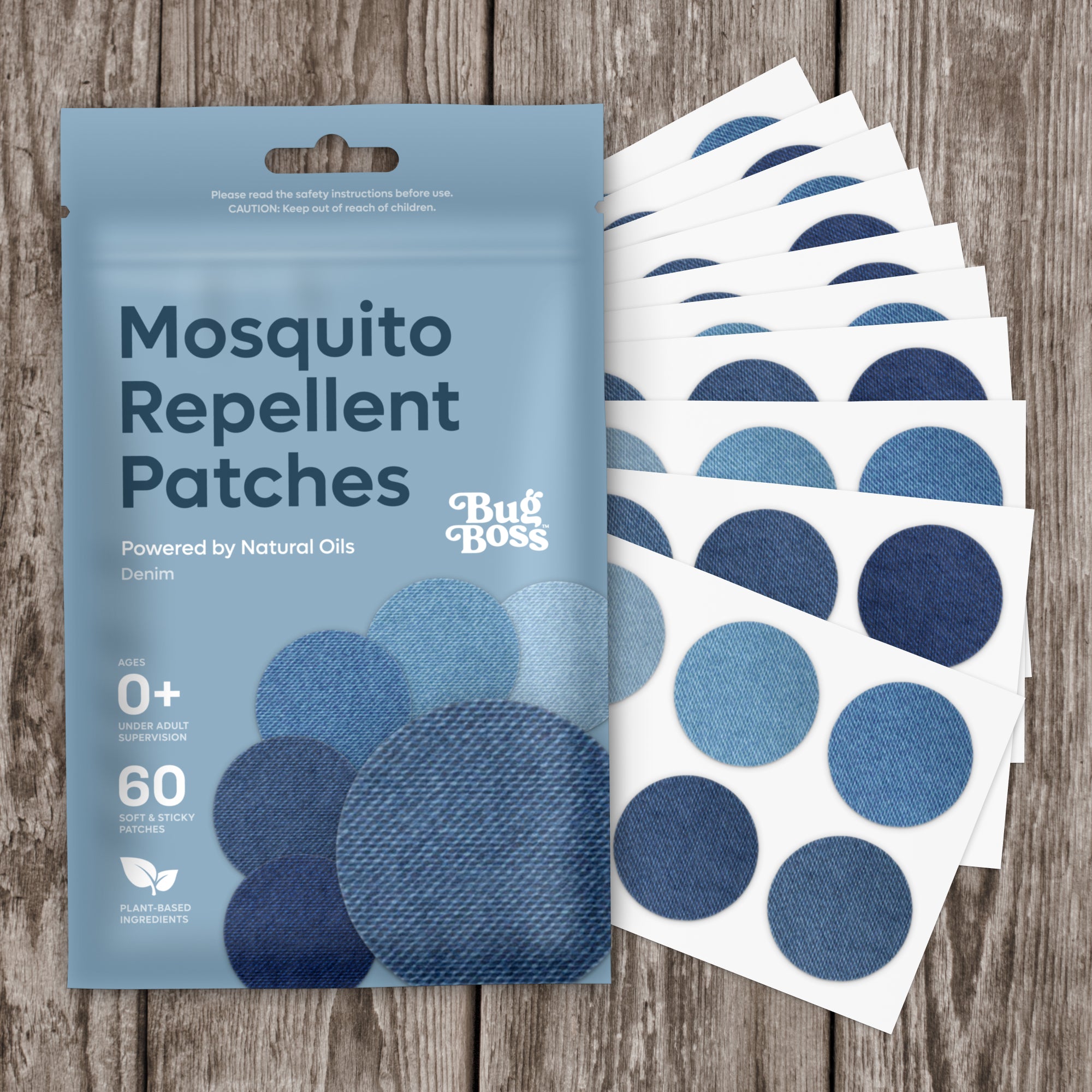 Mosquito Patches - Denim