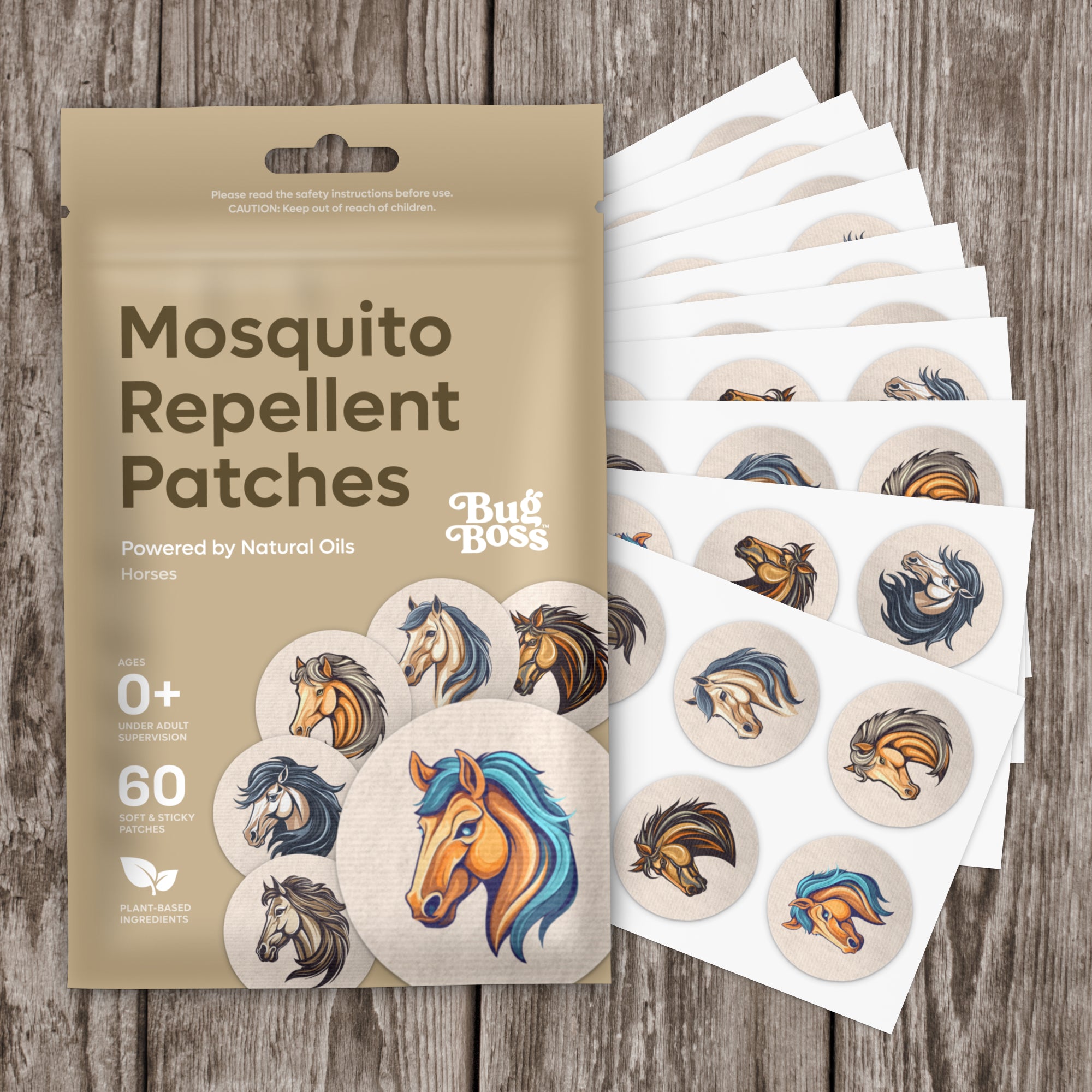 Mosquito Patches - Horses