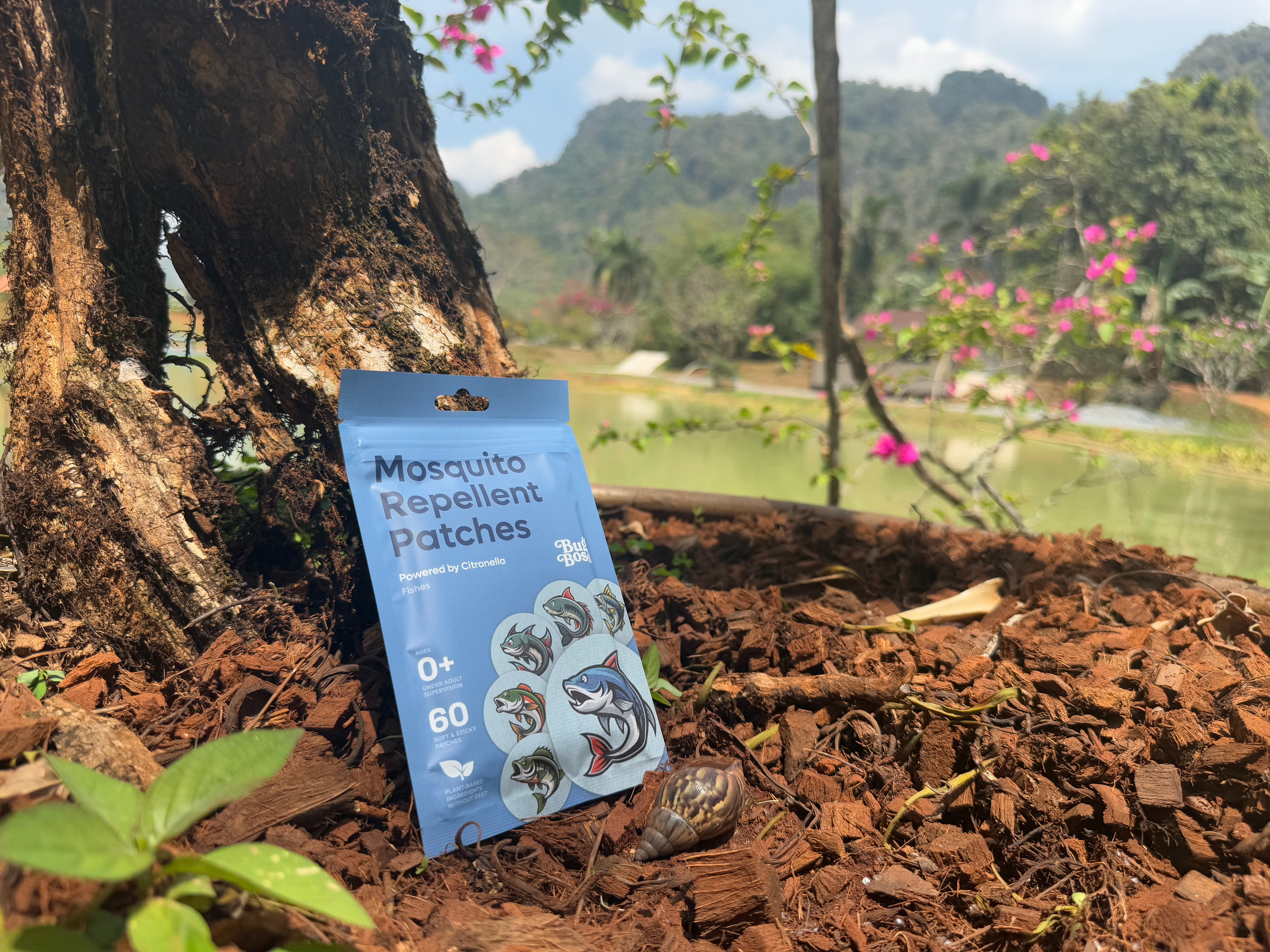 Mosquito Patches - Fishes