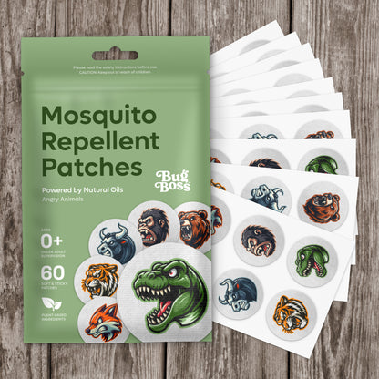 Mosquito Patches - Angry Animals