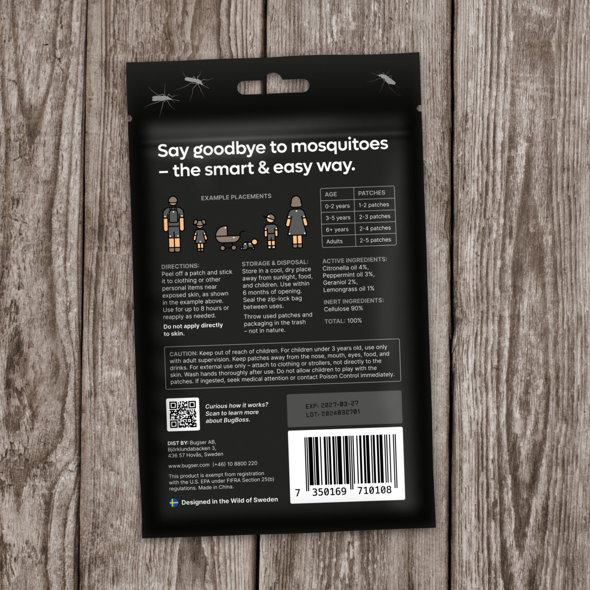 Mosquito Patches - Safari